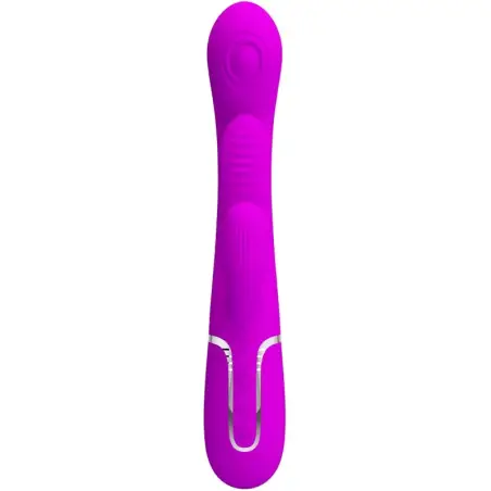 Shania Triple Vibrador Rabbit Multifunción Rosa - Recargable