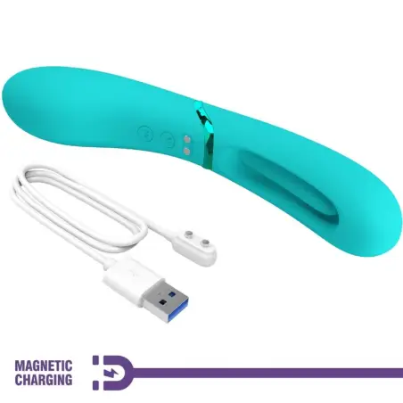 Lexie Vibrador Punto G 7 Vibraciones Azul | Romance