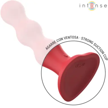 Cody Vibrador con Ventosa Rojo Control Remoto | Intense