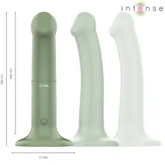 INTENSE - BECCA VIBRADOR CON VENTOSA 10 VIBRACIONES VERDE CONTROL REMOTO 2
