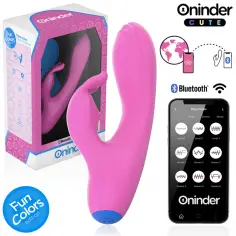 ONINDER CUTE - LOVE BUNNY VIBRADOR PUNTO G Y CLITORIS - APP MUNDIAL GRATUITA 2