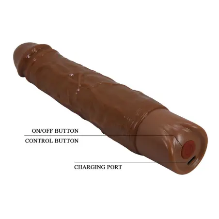 Kessler Dildo Vibrador Realista 10 Modos de Vibración