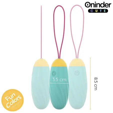 Love Pleasure Huevo Vibro-Gemas Rotadoras Silicona - APP