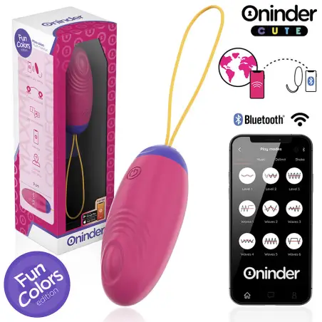 Love Pleasure Huevo Vibro-Wave Tapping Silicona - APP