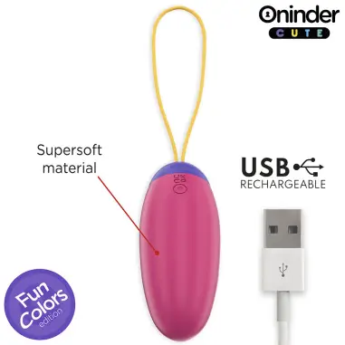 Love Pleasure Huevo Vibro-Wave Tapping Silicona - APP