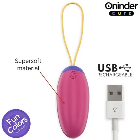 Love Pleasure Huevo Vibro-Wave Tapping Silicona - APP