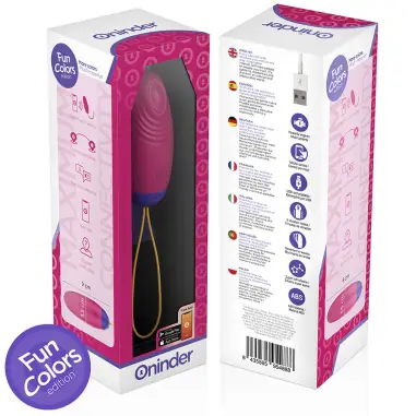 Love Pleasure Huevo Vibro-Wave Tapping Silicona - APP