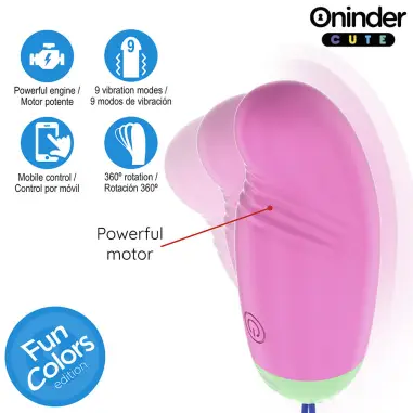 Love Pleasure Huevo Vibro-Rotador 360 Silicona - APP Mundial