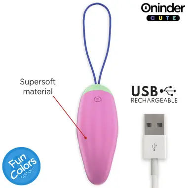 Love Pleasure Huevo Vibro-Rotador 360 Silicona - APP Mundial