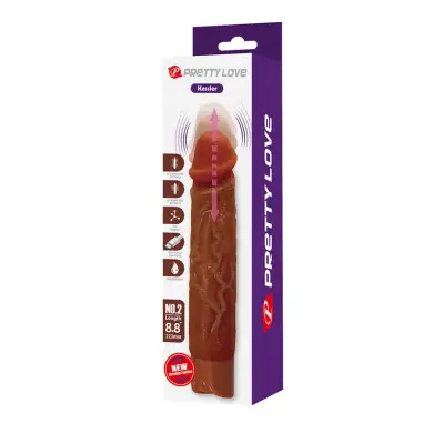 Kessler Dildo Vibrador Realista 10 Modos de Vibración