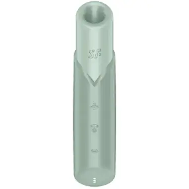 SATISFYER - NAUGHTY KISS ESTIMULADOR CLÍTORIS POR ONDAS VERDE AGUA