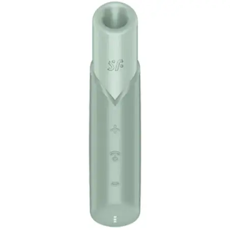 SATISFYER - NAUGHTY KISS ESTIMULADOR CLÍTORIS POR ONDAS VERDE AGUA