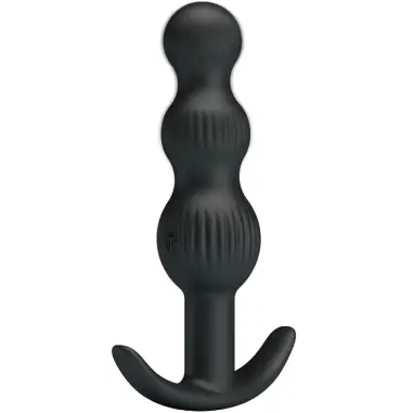 Sidney Vibrador Anal 10 Vibraciones Negro | Pretty Love