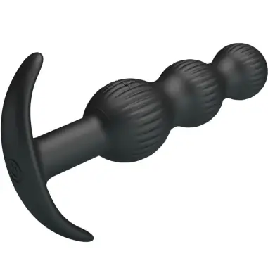 Sidney Vibrador Anal 10 Vibraciones Negro | Pretty Love