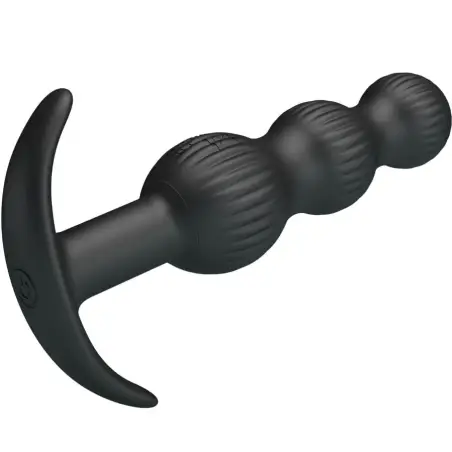 Sidney Vibrador Anal 10 Vibraciones Negro | Pretty Love