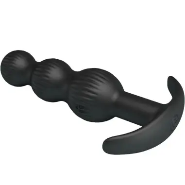 Sidney Vibrador Anal 10 Vibraciones Negro | Pretty Love