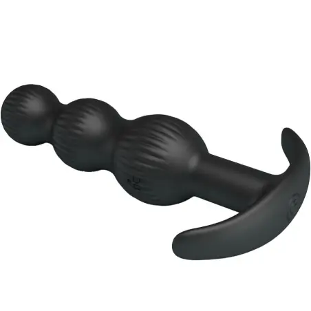Sidney Vibrador Anal 10 Vibraciones Negro | Pretty Love