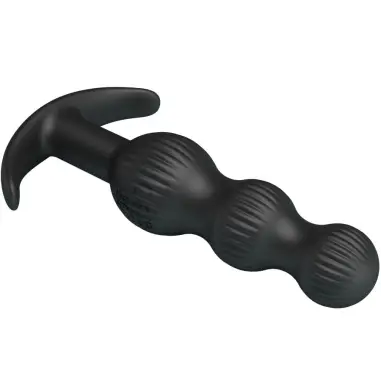 Sidney Vibrador Anal 10 Vibraciones Negro | Pretty Love