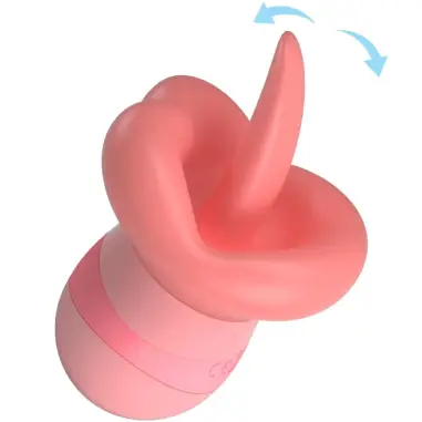 Kylee Lengua Estimuladora Clítoris 10 Vibraciones Rosa Nude