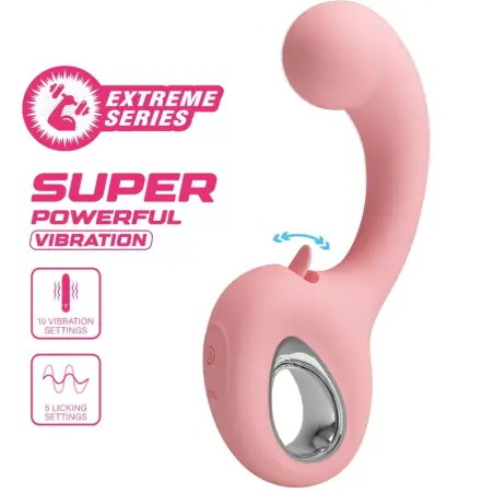 Erynnyes Vibrador Punto G + Estimulador Clítoris - 10 Modos