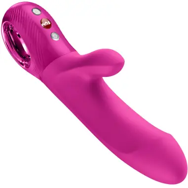 Bi Stronic Embrace Conejo Estimulador de Empuje Magenta