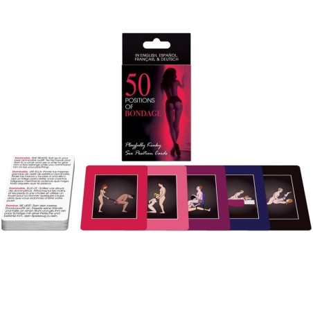 KHEPER GAMES - CARTAS 50 POSICIONES DE BONDAGE KHEPER GAMES