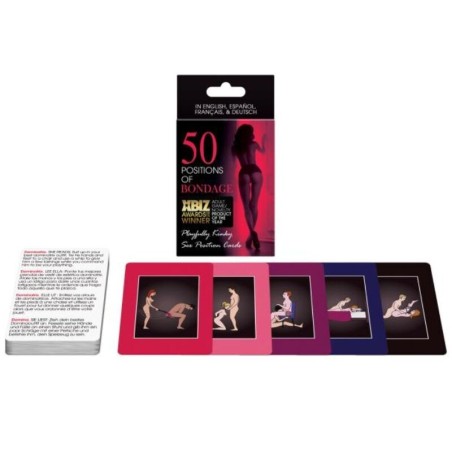 KHEPER GAMES - CARTAS 50 POSICIONES DE BONDAGE KHEPER GAMES