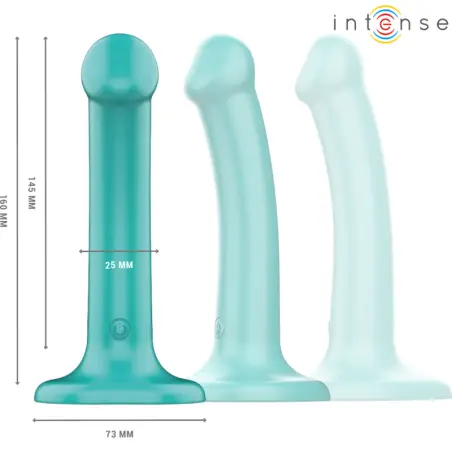 Katie Vibrador con Ventosa 10 Vibraciones Azul Oscuro