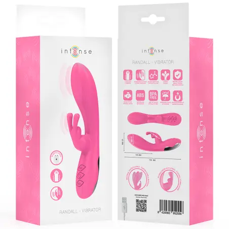 Randall Vibrador Rabbit 10 Vibraciones Rosa | Intense
