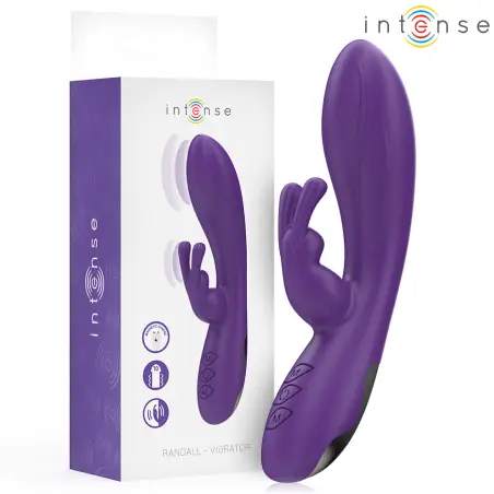 INTENSE - RANDALL VIBRADOR RABBIT 10 VIBRACIONES MORADO