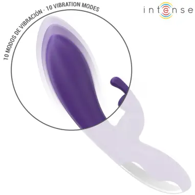 Randall Vibrador Rabbit 10 Vibraciones Morado | Intense