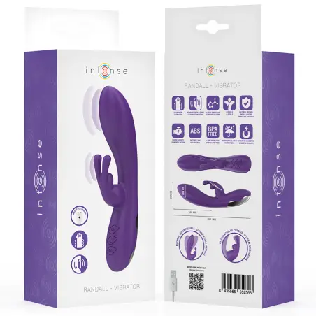 Randall Vibrador Rabbit 10 Vibraciones Morado | Intense
