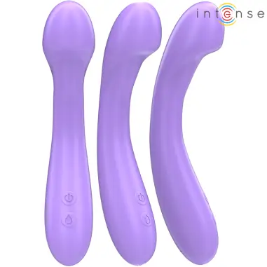 Becky Vibrador 19 cm Calentable 7 Vibraciones Morado