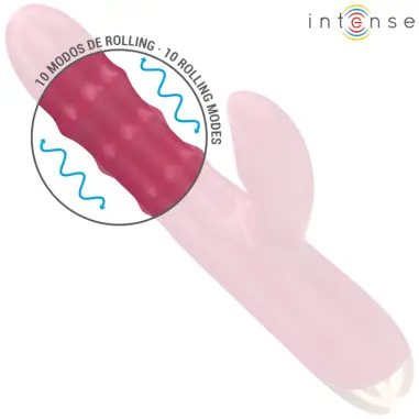 Chloe Vibrador Multifunción 3 en 1 Rojo - 10 Modos | Intense