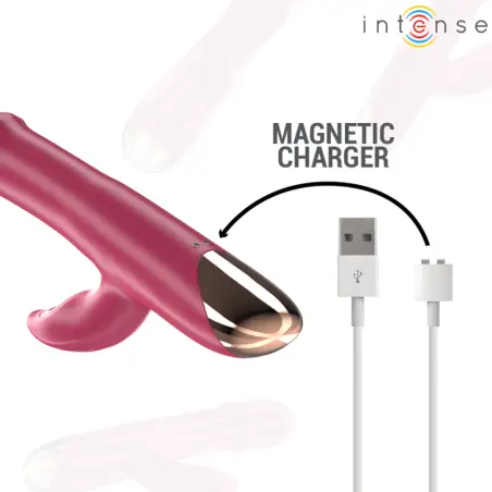 Chloe Vibrador Multifunción 3 en 1 Rojo - 10 Modos | Intense