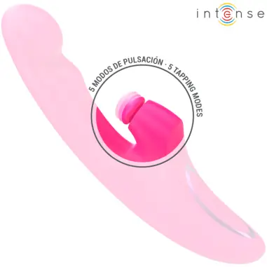 Emi Vibrador 13,5 cm Multifunción 3 en 1 10 Vibraciones Rosa