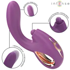 INTENSE - LALI VIBRADOR PUNTO G MULTIFUNCIÓN ESTIMULACIÓN & EMPUJE & VIBRACIÓN MORADO 2