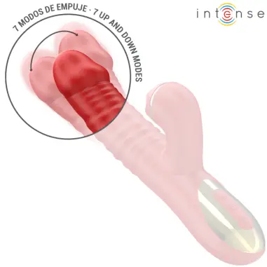Thalia Vibración & Empuje & Estimulación Rojo | Intense