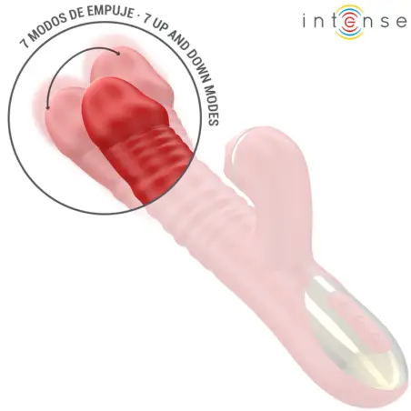 Thalia Vibración & Empuje & Estimulación Rojo | Intense