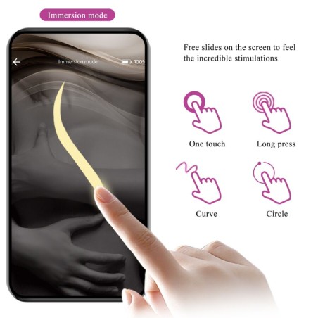 PRETTY LOVE - LEVIATHAN VIBRADOR CONTROLADO POR APP MORADO PRETTY LOVE SMART