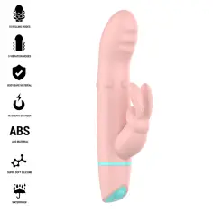 INTENSE - ALVIN ESTIMULADOR RABBIT & VIBRADOR ROLLING + OSCILANTE 2