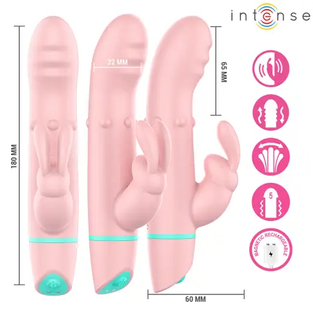 Alvin Estimulador Rabbit & Vibrador Rolling + Oscilante