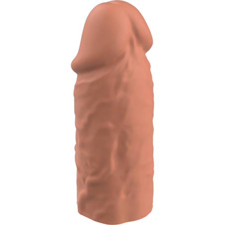 VIRILXL - EXTENSIÓN DE PENE LIQUID SILICONE V3 MARRÓN VIRILXL