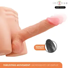 INTENSE DEEP TOUCH - RICHIE TORSO CON ANO Y DILDO REALÍSTICO CON EMPUJE Y VIBRACIÓN CONTROL REMOTO 4.7 KG 2