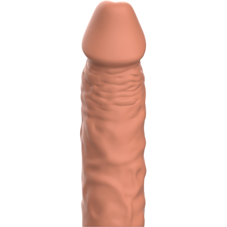 VIRILXL - EXTENSIÓN DE PENE LIQUID SILICONE V5 MARRÓN VIRILXL