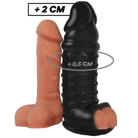VIRILXL - EXTENSION Y FUNDA DE PENE V11 NEGRO VIRILXL