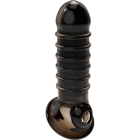 VIRILXL - EXTENSION Y FUNDA DE PENE V15 NEGRO VIRILXL