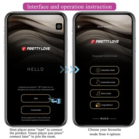 Dora Vibrador Invisible con APP Gratuita | Pretty Love