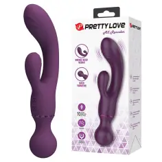 PRETTY LOVE - ALL ROUNDER VIBRADOR PUNTO G MORADO 2