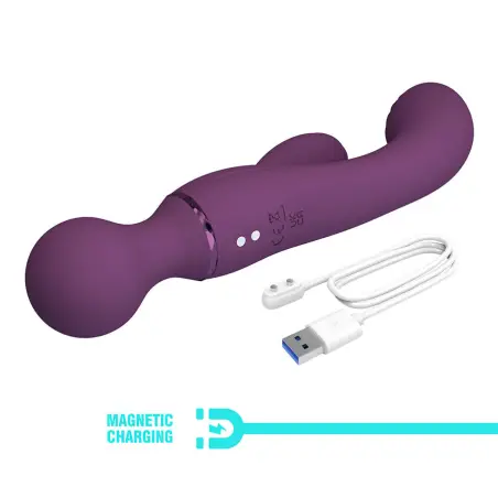 All Rounder Vibrador Punto G Morado - 10 Modos | Pretty Love